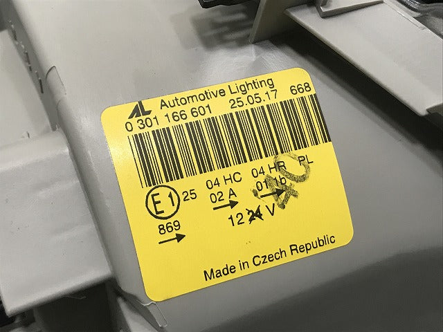 新品!Cクラス W203 社外 左 ヘッドライト ハロゲン AL Automotive Lighting 0 301 166 601/LE98C646 2038200761 メルセデスベンツ(134031)