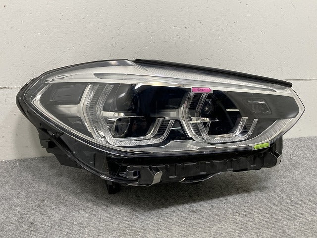 ジャンク!X3/X4 G01/G02 純正 前期 右 ヘッドライト/ランプ LED AL Automotive Lighting 8739656-05 BMW(134141)