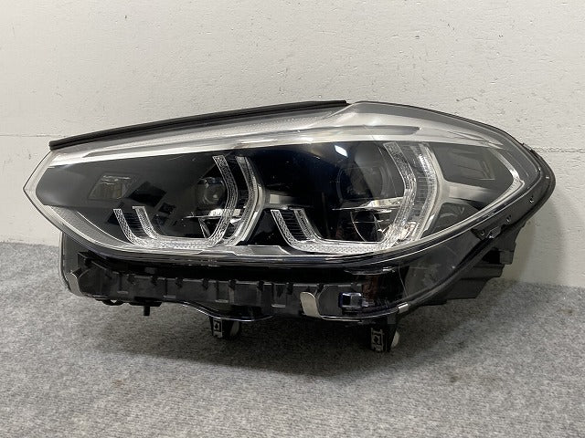 ジャンク!X3/X4 G01/G02 純正 前期 左 ヘッドライト/ランプ LED AL Automotive Lighting 8739655-03/LE15C6372 BMW(134144)