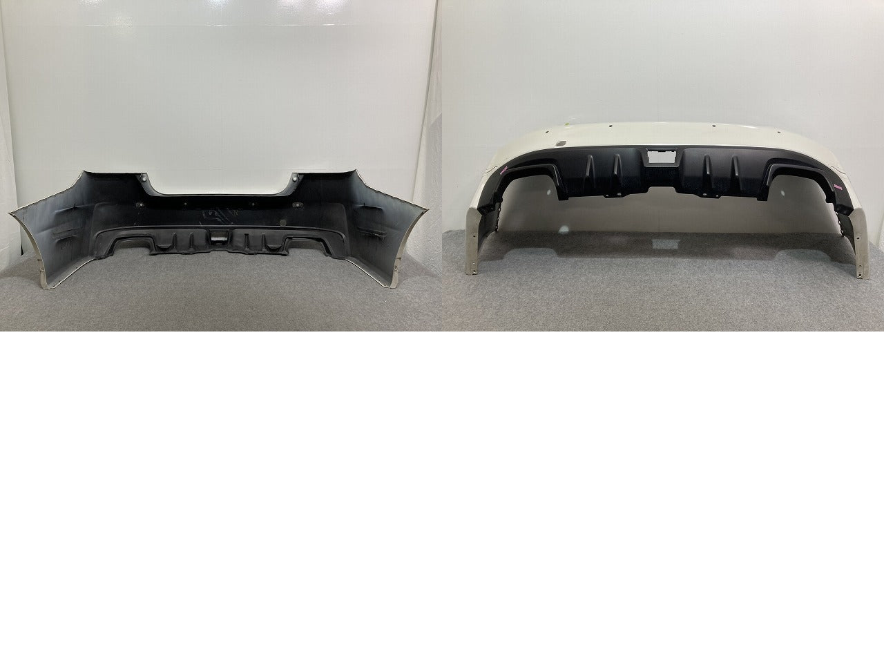 WRX/STI VAB 純正 後期 リア バンパー 57704VA022 クリスタルホワイトパール K1X スバル(134237)