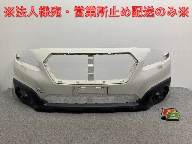 レガシィ/レガシー アウトバック BS9 純正 前期 フロント バンパー 57704AL030 クリスタルホワイトパール K1X スバル(134332)