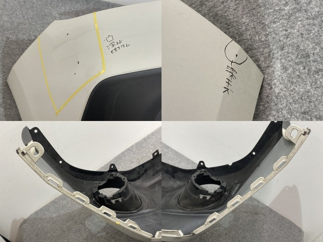 レガシィ/レガシー アウトバック BS9 純正 前期 フロント バンパー 57704AL030 クリスタルホワイトパール K1X スバル(134332)