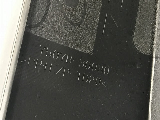 新車取り外し!クラウン/クロスオーバー TZSH35/AZSH35 純正 左 リア ドア サイドパネル/アンダーパネル 75078-30030 素地 トヨタ(134348)