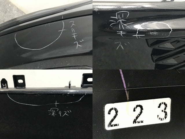 新車取り外し!RX/350/500h/Fスポーツ TALA15/TALH17 純正 リア スポイラー 52108-48110/30 グラファイトブラック 223 レクサス(134423)