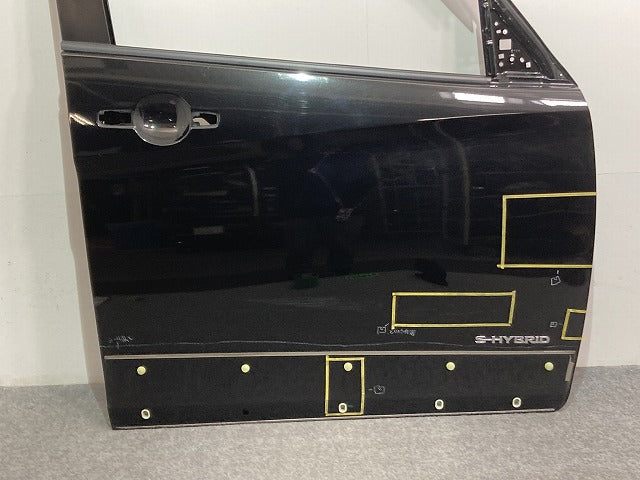 セレナ/ハイウェイスター C27/GC27/GFC27/GNC27/GFNC27/HFC27 純正 右 フロント ドア バイザー付 ダイヤモンドブラック G41 日産(134428)