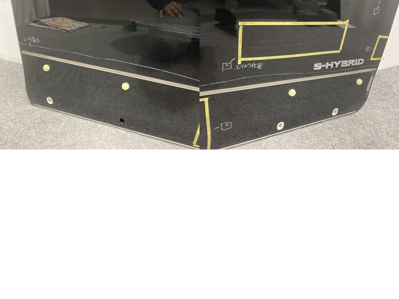 セレナ/ハイウェイスター C27/GC27/GFC27/GNC27/GFNC27/HFC27 純正 右 フロント ドア バイザー付 ダイヤモンドブラック G41 日産(134428)