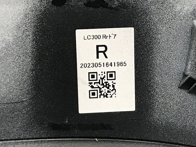 新車取り外し!ランドクルーザー/ランクル FJA300W/VJA300W 純正 右 リア ドア/オーバーフェンダー/フェンダーアーチモール 75077-60060/1/2 090(134457)