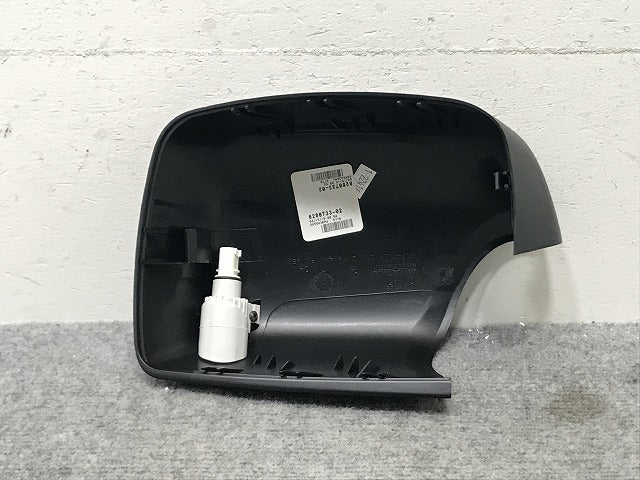 新品!X5 E53 純正 左 ドアミラー カバーのみ ウェルカムランプ付 710747 51168266733 未塗装 BMW(134673)