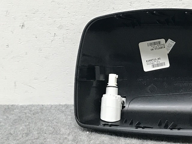 新品!X5 E53 純正 左 ドアミラー カバーのみ ウェルカムランプ付 710747 51168266733 未塗装 BMW(134673)