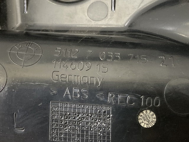 新品!5シリーズ E60 純正 左 リア バンパーブラケット 5112 7 033 715 21 51127033715 BMW(134739)