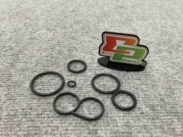 新品!A6(C5)/A8(D2) 2002-2005/1998-2003 純正 オイルクーラー ガスケットリペアキット 077198405 アウディ(134902)