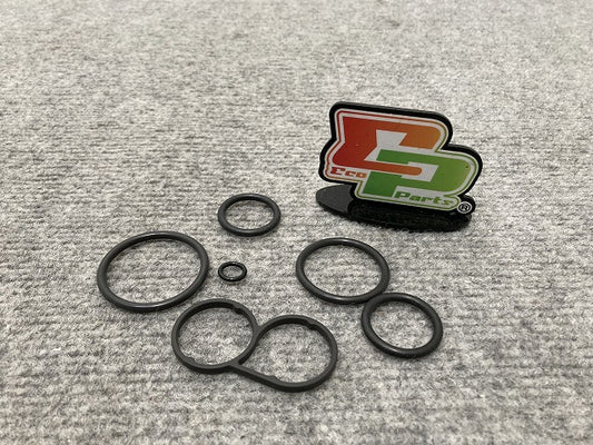 新品!A6(C5)/A8(D2) 2002-2005/1998-2003 純正 オイルクーラー ガスケットリペアキット 077198405 アウディ(134902)