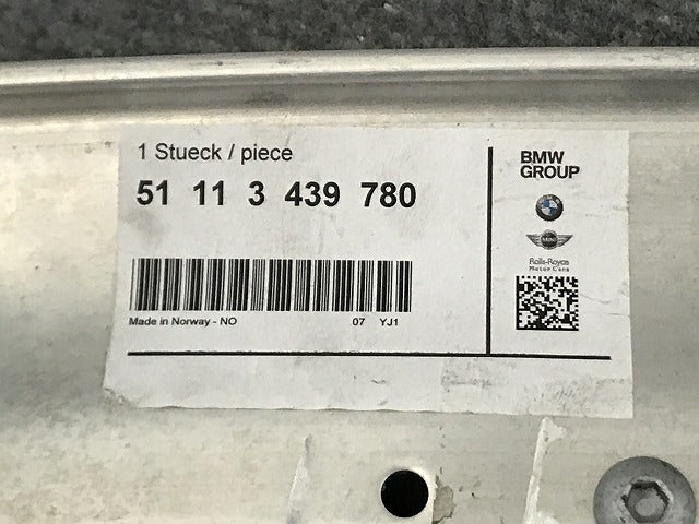 新品!X3 E83 純正 フロント バンパー ホースメント 5111 3439780 04 51113439780 BMW(134924)