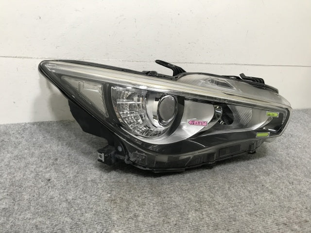 スカイライン V37/YV37/HV37/HNV37/ZV37 純正 前期 右 ヘッドライト/ランプ LED レベライザー 刻印H KOITO 100-23616 日産(134937)