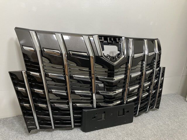 アルファード/S 30系/AGH30W/AGH35W/GGH30W/GGH35W 純正 後期 フロント グリル/ラジエーターグリル 53101-58360 ガンメタ トヨタ(134960)