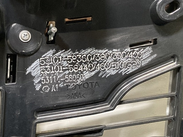 アルファード/S 30系/AGH30W/AGH35W/GGH30W/GGH35W 純正 後期 フロント グリル/ラジエーターグリル 53101-58360 ガンメタ トヨタ(134960)