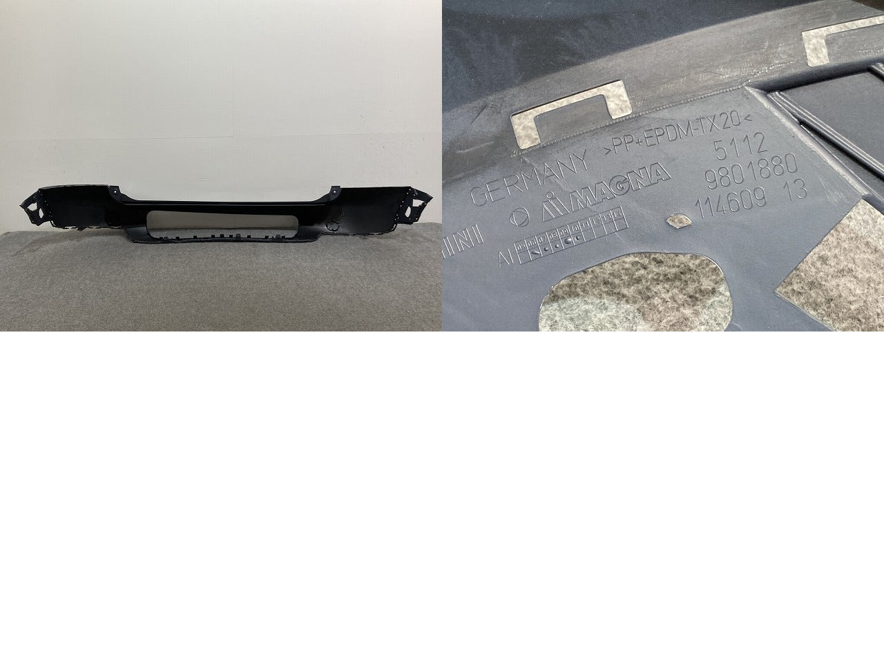 新品!クロスオーバー R60 純正 リア バンパー 5112 9801880 51129806644 未塗装 MINI(135003)