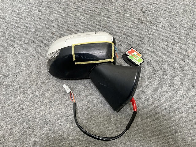 ルーミー/タンク/トール/ジャスティ M900A/S/F/M910A/S/F 純正 右 ドアミラー 9線 ウインカー付 H124/21107 パールホワイトIII W24(135161)