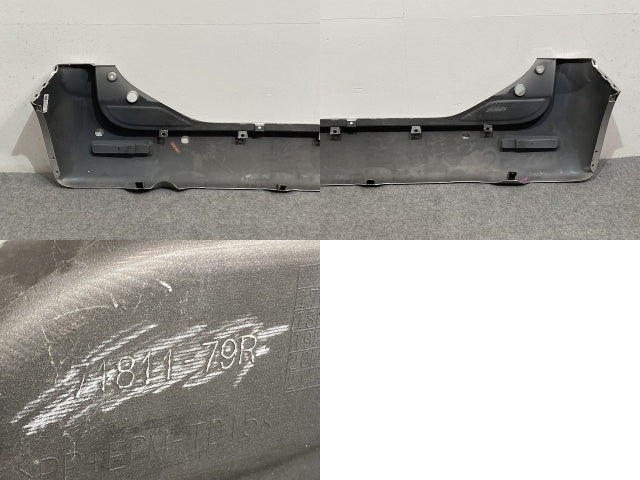 スペーシア/フレアワゴン MK53S/MM53S 純正 リア バンパー 71811-79R シルキーシルバーメタリック Z2S スズキ(135225)