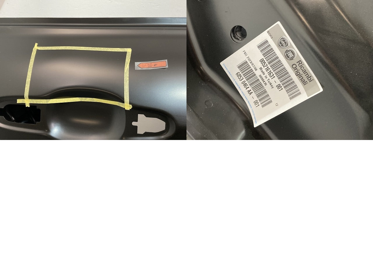 新品!ティーポ タイプ365 純正 右 リア ドア 52161631 未塗装 フィアット(135268)