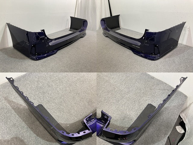 セレナ/ハイウェイスター C27/GC27/GFC27/GNC27/GFNC27 純正 後期 リア バンパー 85022 5TT6H アズライトブルー RBR 日産(135326)