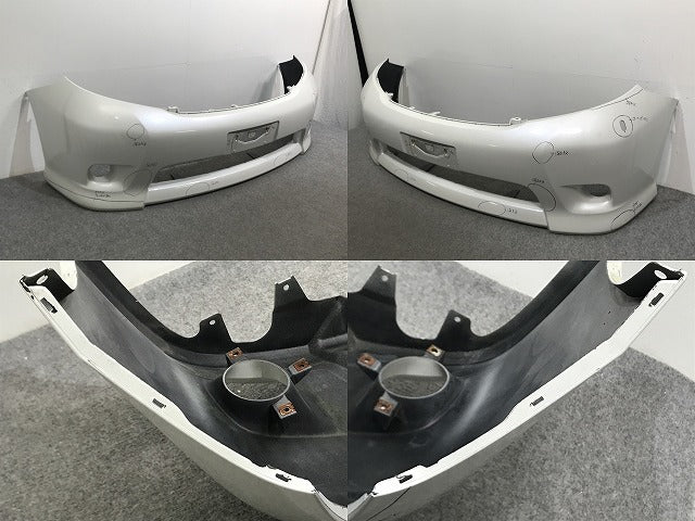 アイシス プラタナ ZGM10W/ZGM15W/ZGM11W 純正 後期 フロント バンパー 52119-44440 ホワイトパールクリスタルシャイン 070 トヨタ(135331)