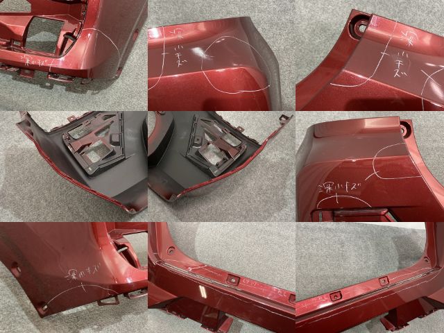 ライズ/ロッキー/レックス A200/A210/A201/A202/A/S/F 純正 リア バンパー 52159-B1310 ファイアークォーツレッドメタリック R67 トヨタ(135363)