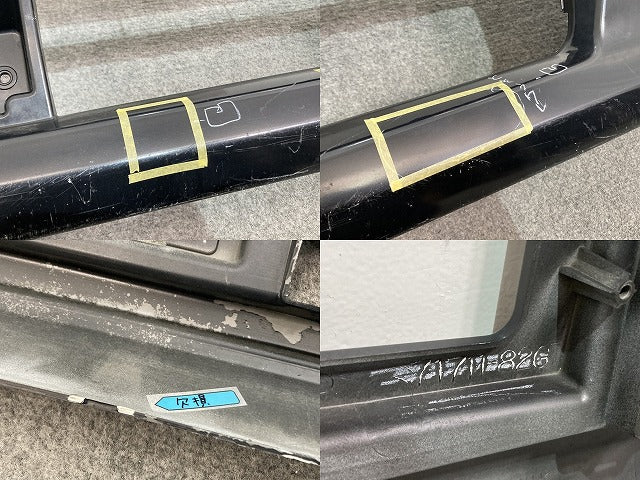 ケイ Kei HN12S/HN22S 純正 後期 フロント バンパー 71711-82G7 ブルーイッシュブラックパール3 ZJ3 スズキ(135390)