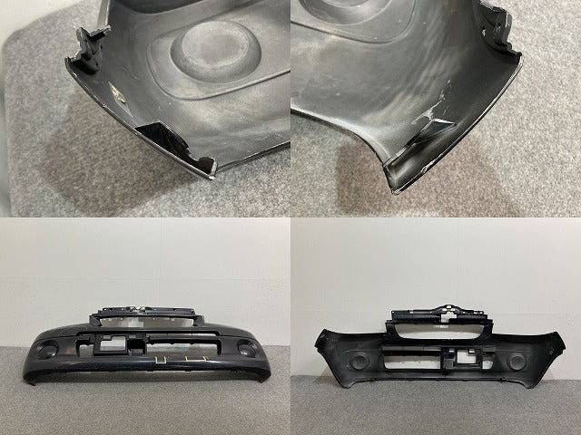ケイ Kei HN12S/HN22S 純正 後期 フロント バンパー 71711-82G7 ブルーイッシュブラックパール3 ZJ3 スズキ(135390)