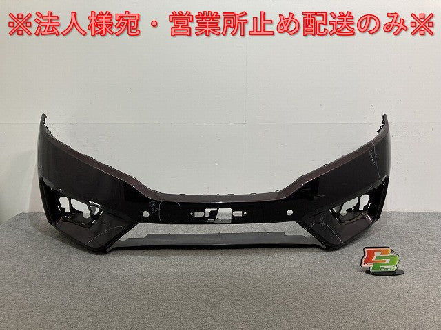 フィット/ハイブリッド GP5/GP6/GK3/GK4/GK5/GK6 純正 前期 フロント バンパー 71101-T5A-0000 パープル パール ホンダ(135393)