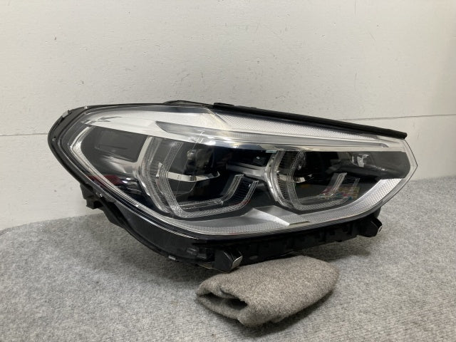 ジャンク!X3/X4 G01/G02 純正 前期 右 ヘッドライト/ランプ LED AL Automotive Lighting 8739656-05 BMW(135429)