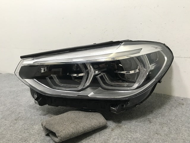 ジャンク!X3/X4 G01/G02 純正 前期 左 ヘッドライト/ランプ LED AL Automotive Lighting 8739655-03 BMW(135443)