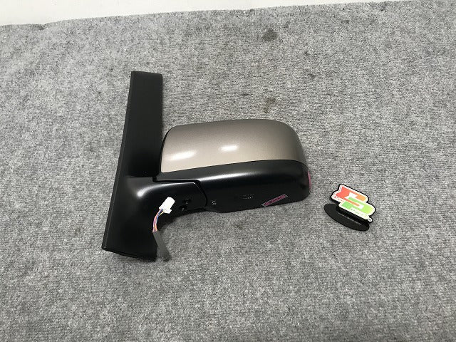 セレナ/ハイウェイスター C25/CC25/CNC25/NC25 純正 前期 左 ドアミラー 5線 Murakami 8157 アイアン K43 日産(135457)