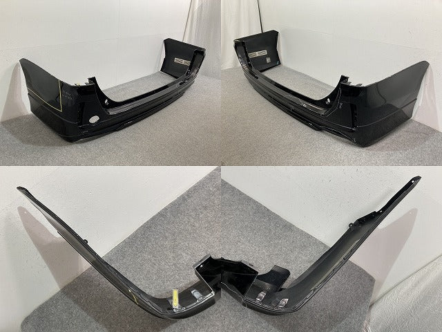 ヴォクシー/ノア/エスクァイア/V/X/G 80系/ZRR80G/ZRR85G/ZWR80G 純正 リア バンパー モデリスタ スポイラー付 52159-28620 ブラック 202(135479)