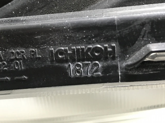 スペーシアカスタム MK32S/MK42S 純正 左 ヘッドライト/ランプ キセノン HID AFS無 レベライザー 刻印N6 ICHIKOH 1872/35300-81M60(135504)