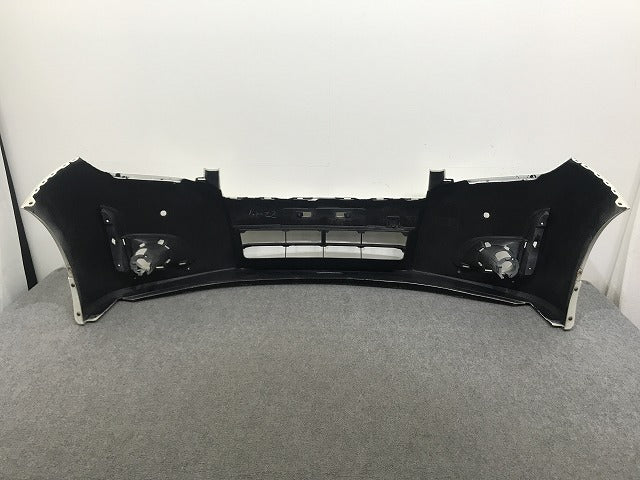 エルグランド ハイウェイスター E52/PE52/PNE52/TE52/TNE52 純正 前期 フロント バンパー スポイラー付 62022 1JB0H ホワイトパール QAB 日産(135510)