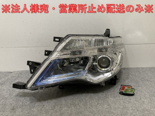 セレナ/ハイウェイスター/S/X/G/XV C26/FC/FPC/NC/FNPC/HC/HFC/FNC 純正 後期 左 ヘッドライト ハロゲン 100-23682 26075-3JY0D(135514