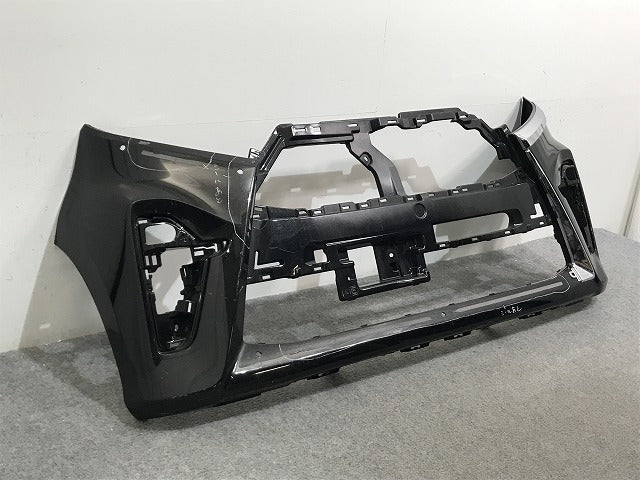 タント カスタム/シフォン カスタム LA650S/F/LA660S/F 純正 前期 フロント バンパー 52119-B2G00 ブラックマイカメタリック X07(135521)
