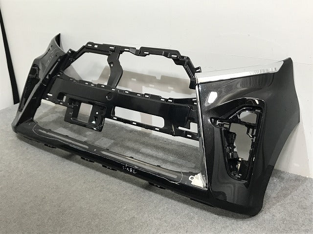 タント カスタム/シフォン カスタム LA650S/F/LA660S/F 純正 前期 フロント バンパー 52119-B2G00 ブラックマイカメタリック X07(135521)