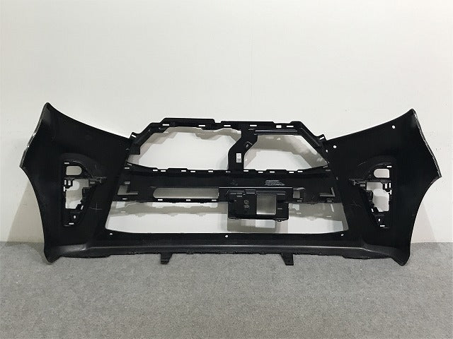 タント カスタム/シフォン カスタム LA650S/F/LA660S/F 純正 前期 フロント バンパー 52119-B2G00 ブラックマイカメタリック X07(135521)