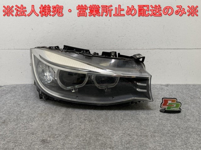 3シリーズ F34 純正 前期 右 ヘッドライト/ランプ キセノン HID AFS無 63.11-7 285 692/63117285692 BMW(135534)