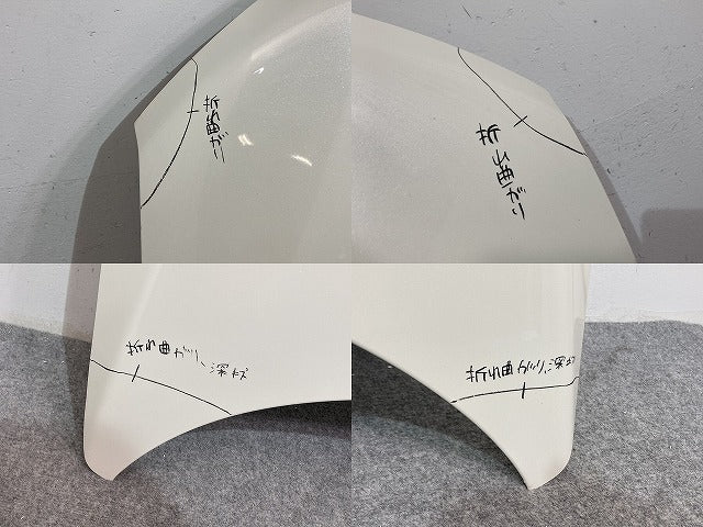 エルグランド ハイウェイスター E52/PE52/PNE52/TE52/TNE52 純正 ボンネット/エンジンフード ブリリアントホワイトパール QAB 日産(135539)