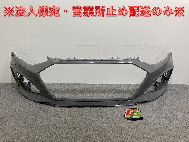 RS4アバント(B9) 8W系 純正 後期 フロント バンパー 8W0 807 437 BE/8W0807437BE ナルドグレー LY7C アウディ(135558)