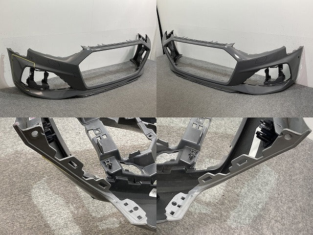 RS4アバント(B9) 8W系 純正 後期 フロント バンパー 8W0 807 437 BE/8W0807437BE ナルドグレー LY7C アウディ(135558)