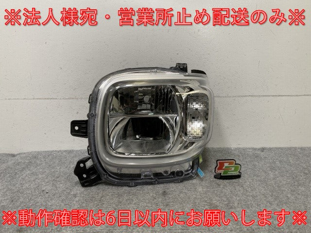 スペーシア/フレアワゴン MK53S/MM53S 純正 左 ヘッドライト/ランプ LED レベライザー 刻印DL ICHIKOH 1959/35300-79R10 スズキ(135570)