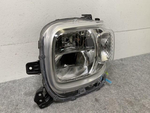 スペーシア/フレアワゴン MK53S/MM53S 純正 左 ヘッドライト/ランプ LED レベライザー 刻印DL ICHIKOH 1959/35300-79R10 スズキ(135570)