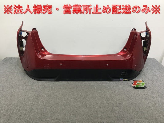 プリウス 50系/ZVW50/ZVW51/ZVW55 純正 前期 リア バンパー 52159-47110 エモーショナルレッド 3T7 トヨタ(135600)