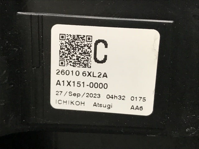 オーラ/AURA FE13/FSNE13 純正 右 ヘッドライト/ランプ LED レベライザー 刻印C ICHIKOH 1994/26010 6XL2A 日産(135620)