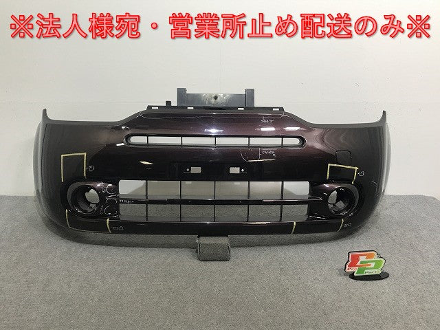 キューブ Z12/NZ12 純正 フロント バンパー 62022 1FA0H ブラウン メタリック 日産(135631)