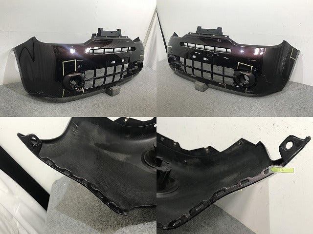 キューブ Z12/NZ12 純正 フロント バンパー 62022 1FA0H ブラウン メタリック 日産(135631)